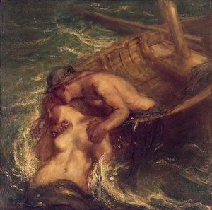 Il Pescatore e la Sirena da Charles Haslewood Shannon
