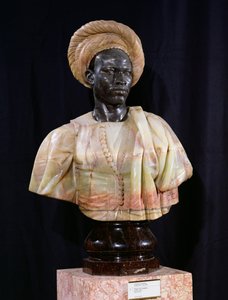 Busto di un uomo sudanese, 1857