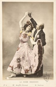 Vecchia cartolina, Danza rovesciata, Angele Heraud