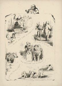 Pagina da Proverbi con immagini di Charles H Bennett