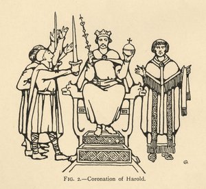 Incoronazione di Harold, 1931 da Charles Henry Bourne Quennell