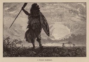 Illustrazione per Allan Quatermain di H Rider Haggard (incisione) da Charles Henry Malcolm Kerr