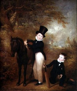 Ritratto di William e Charles Chadwick a Burley Lodge