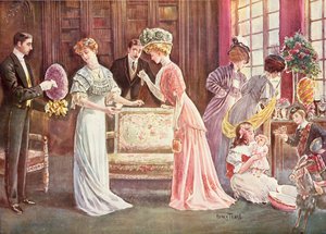 Uova di Pasqua in città, 1908
