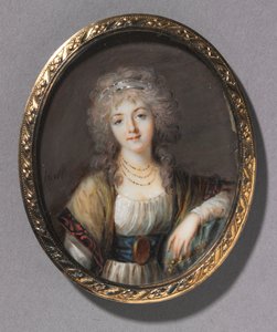 Ritratto di una giovane donna, c. 1785 da Charles Hénard