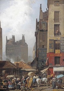 Souvenir de Paris: una giornata movimentata in un mercato parigino