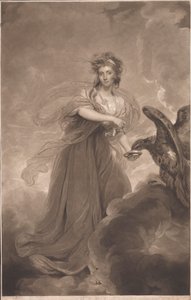 Signora Sophia (nata Heywood) Musters come Ebe da Charles Howard Hodges
