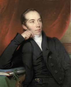 Ritratto di Pieter Ernst Hendrik Praetorius, Broker, Disegnatore e Pittore. Presidente del Consiglio del Rijksmuseum 1852-74 da Charles Howard Hodges