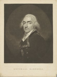 Ritratto di Herman Willem Daendels da Charles Howard Hodges