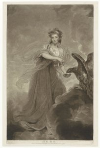 Ritratto di Sophie Musters come Hebe da Charles Howard Hodges