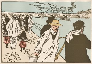 Pescatori con la Lenna da Charles Huard