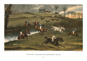 Valle di Aylesbury Steeple Chase, Piatto 2, c1836, c1955