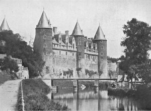 Castello di Josselin, Sede del Duca di Rohan, c. 1913 da Charles J. S. Makin