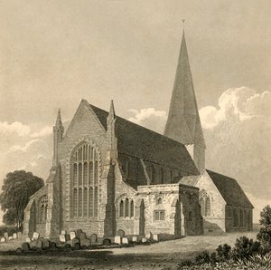 Chiesa di Horsham da Charles J. Smith