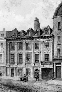 Residenza di John Hoole, Great Queen Street, Lincolns Inn Fields, Londra, 1840 da Charles J. Smith