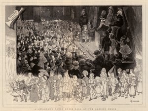 Un ballo in maschera per bambini alla Mansion House