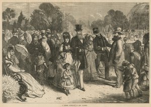 Un pomeriggio estivo nei Giardini di Kew, Londra da Charles J. Staniland