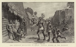 La spedizione punitiva a Benin, scene tipiche nel distretto