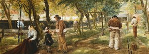 Il sentiero del filo, Lowestoft, 1876 da Charles J. Staniland