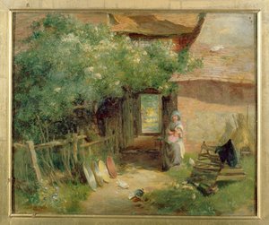 Un giardino di cottage da Charles James Lewis