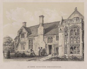 A South Petherton, Somersetshire (litografia a colori)