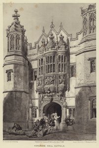 Hengrave Hall, Suffolk da Charles James Richardson