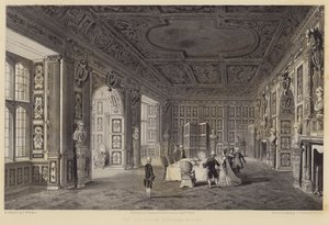 La Sala Dorata, Holland House da Charles James Richardson
