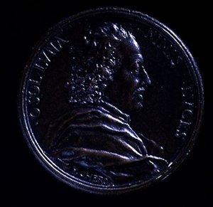 Medaglia Ritratto di Gian Lorenzo Bernini (1598-1680) da Charles Jean Francois Cheron