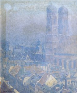 Nebbia mattutina a Monaco da Charles Johann Palmié