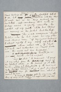 Manoscritto originale di un capitolo di Nicholas Nickleby, 1838 da Charles John Huffam Dickens