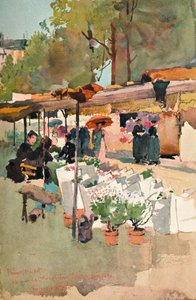 Mercato dei fiori a Parigi