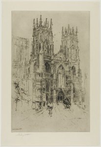 Cattedrale di York da Charles John Watson