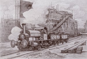 La locomotiva del cantiere navale