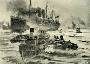 Lo scoppio della guerra - Trasporto che lascia l