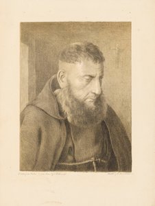 Ritratto di un monaco da Charles Joseph Hullmandel