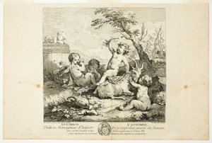 Autunno, tavola tre da Le Quattro Stagioni da Charles Joseph Natoire