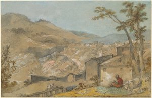 Marino e i Colli Albani da Charles Joseph Natoire