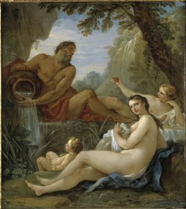 Dio del fiume e ninfa della primavera