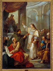 La Predizione di Santo Stefano da Charles Joseph Natoire