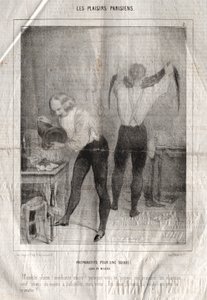 I piaceri parigini: Preparativi per una serata. Lusso e miseria. Maledetta piuma! Inchiostro cattivo!... da Charles Joseph Traviès de Villers