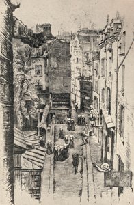 Rue des Pretres-St Séverin, 1915