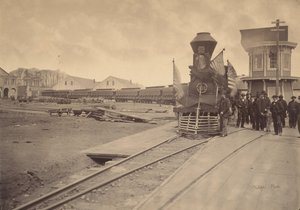Il treno funebre di Lincoln, Filadelfia, 22-24 aprile 1865 da Charles L. Philippi
