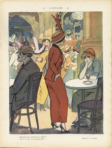 Illustrazione di Chas-Laborde (1886-1941) in Le Rire da Charles Laborde