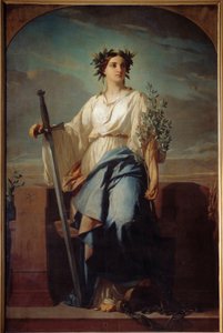 Rappresentazione allegorica della Repubblica Dipinto di Charles Landelle