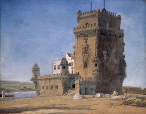 Torre di Belem, c. 1825-6 da Charles Landseer