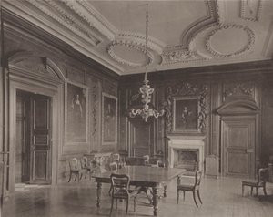 Belton House, Grantham, la sala da pranzo da Charles Latham