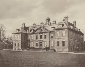 Belton House, Grantham, la facciata d