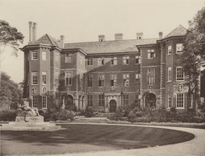 Ham House, Petersham, la Facciata d