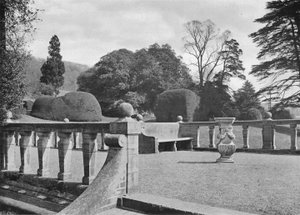 Hardwick House: Una Terrazza con Balaustra