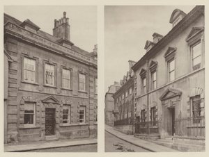 Case a Stamford, Lincolnshire, High Street, St Martins, Barn Hill da Charles Latham